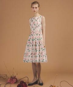 TOCCA / トッカ ロング・マキシ丈ワンピース | 【洗える・消臭】NO THORN ROSE ドレス