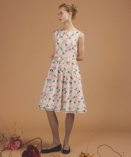 TOCCA / トッカ ロング・マキシ丈ワンピース | 【洗える・消臭】NO THORN ROSE ドレス | 詳細1