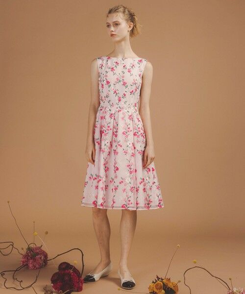 TOCCA / トッカ ロング・マキシ丈ワンピース | 【洗える・消臭】NO THORN ROSE ドレス | 詳細5