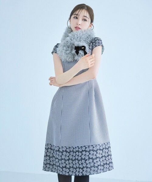 TOCCA/トッカ 【洗える・消臭】FLOWER AND PLOVERS ドレス ブラック系7 2 TOCCA/トッカ 【洗える・消臭】FLOWER AND PLOVERS ドレス ブラック系7 2