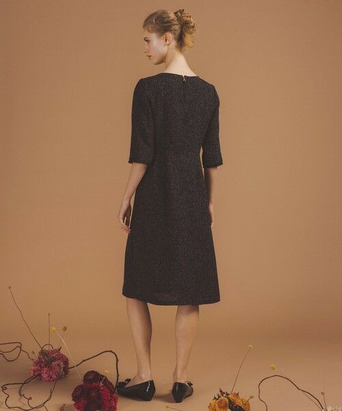 TOCCA / トッカ ロング・マキシ丈ワンピース | 【洗える・消臭】MIST TWEED ドレス | 詳細15