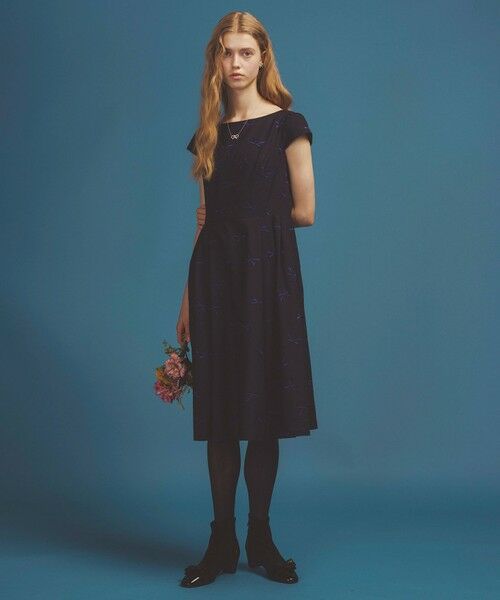 TOCCA / トッカ ロング・マキシ丈ワンピース | 【洗える・消臭】SWIMMING RIBBON ドレス | 詳細1