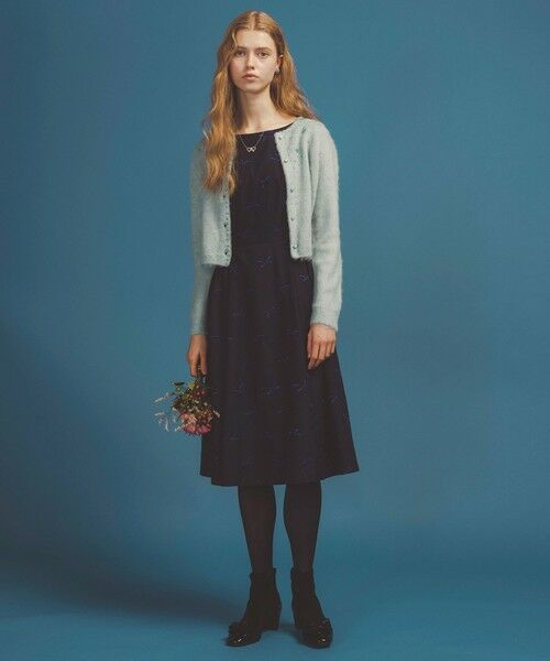 TOCCA / トッカ ロング・マキシ丈ワンピース | 【洗える・消臭】SWIMMING RIBBON ドレス | 詳細4