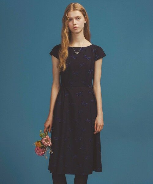 TOCCA/トッカ 【洗える・消臭】SWIMMING RIBBON ドレス ネイビー系7 6 TOCCA/トッカ 【洗える・消臭】SWIMMING RIBBON ドレス ネイビー系7 6