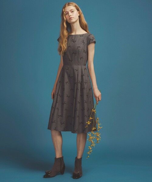 TOCCA / トッカ ロング・マキシ丈ワンピース | 【洗える・消臭】SWIMMING RIBBON ドレス | 詳細6