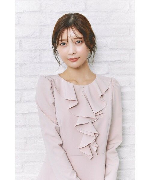 TOCCA / トッカ ロング・マキシ丈ワンピース | 【洗える・消臭】FRILL BLOOM ドレス | 詳細15