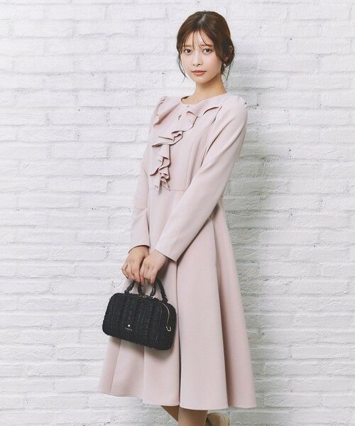 TOCCA/トッカ 【洗える・消臭】FRILL BLOOM ドレス ピンク系 2 TOCCA/トッカ 【洗える・消臭】FRILL BLOOM ドレス ピンク系 2