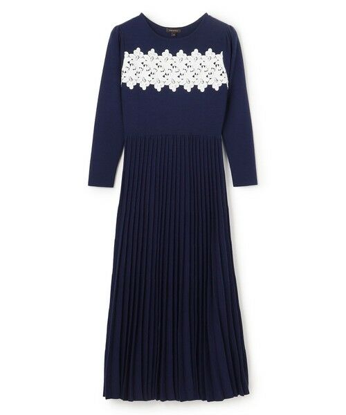 TOCCA / トッカ ミニ丈・ひざ丈ワンピース | 【百田夏菜子さん着用】NIGHT PETAL ニットドレス | 詳細5