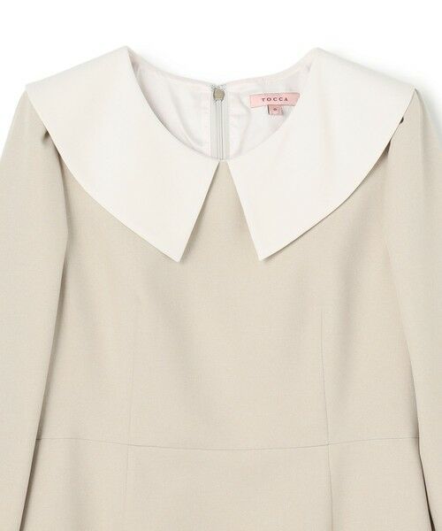 TOCCA / トッカ ロング・マキシ丈ワンピース | 【八木アリサさん着用】【00サイズあり・消臭】FLYING SAUCER 七分丈ドレス | 詳細5