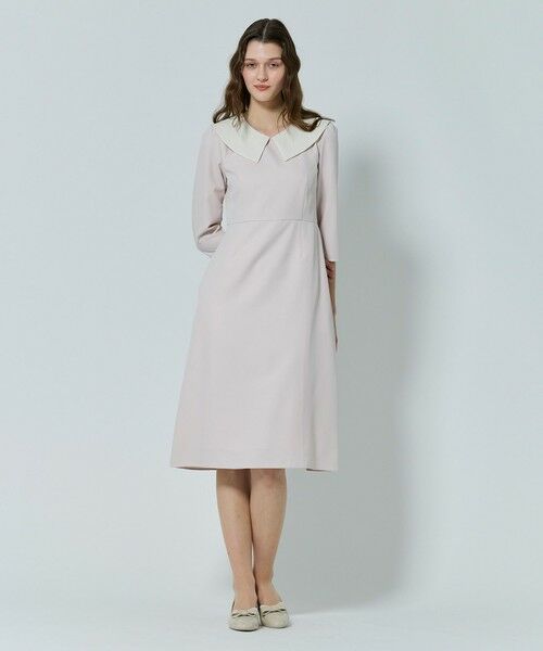 TOCCA / トッカ ロング・マキシ丈ワンピース | 【八木アリサさん着用】【00サイズあり・消臭】FLYING SAUCER 七分丈ドレス | 詳細12