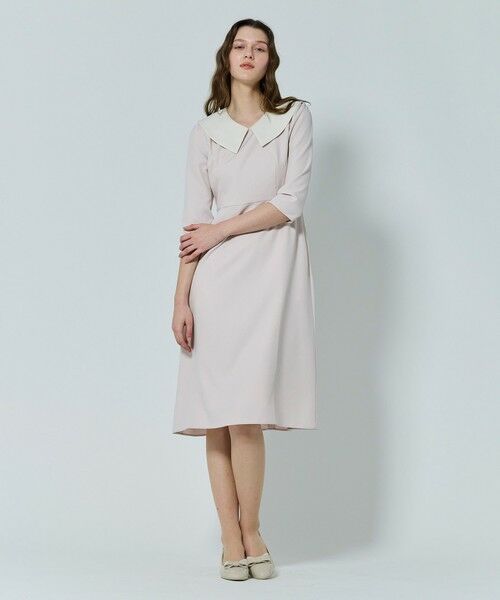 TOCCA / トッカ ロング・マキシ丈ワンピース | 【八木アリサさん着用】【00サイズあり・消臭】FLYING SAUCER 七分丈ドレス | 詳細14