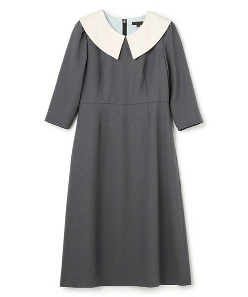 TOCCA / トッカ ロング・マキシ丈ワンピース | 【八木アリサさん着用】【00サイズあり・消臭】FLYING SAUCER 七分丈ドレス | 詳細19