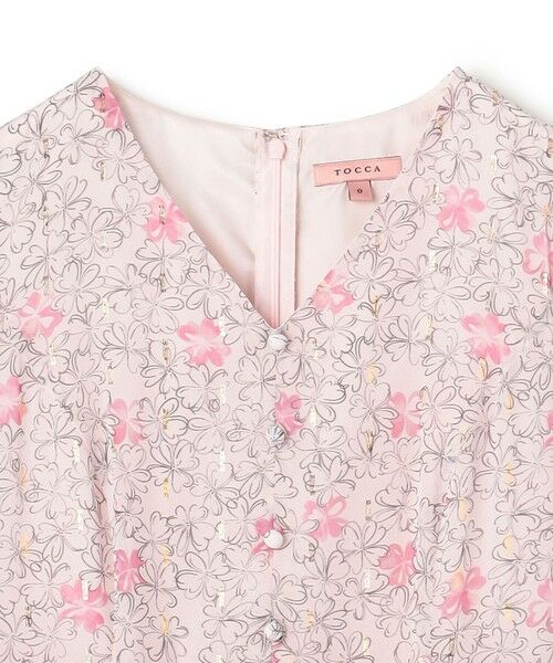 TOCCA / トッカ ロング・マキシ丈ワンピース | 【00サイズあり・消臭】BLOOMING CLOVER ドレス | 詳細2