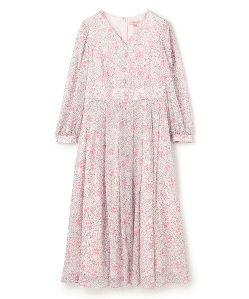 TOCCA / トッカ ロング・マキシ丈ワンピース | 【百田夏菜子さん着用】【00サイズあり・消臭】BLOOMING CLOVER ドレス | 詳細4