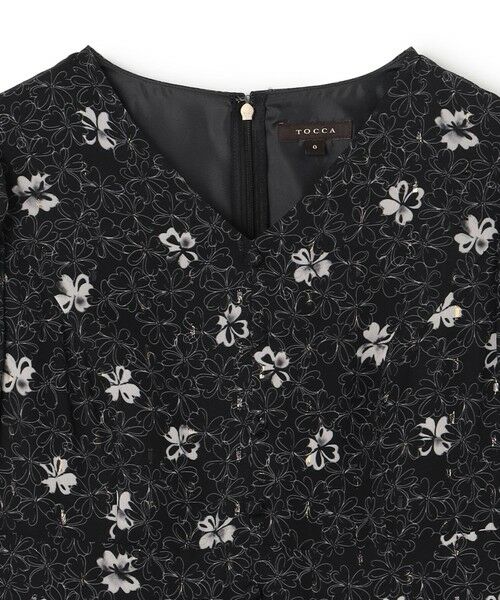 TOCCA / トッカ ロング・マキシ丈ワンピース | 【百田夏菜子さん着用】【00サイズあり・消臭】BLOOMING CLOVER ドレス | 詳細18