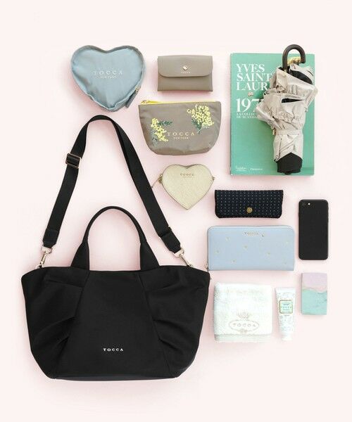 TOCCA / トッカ トートバッグ | 【八木アリサさん着用】RIBBON KNOT NYLONBAG ナイロントートバッグ | 詳細1