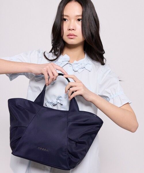 TOCCA / トッカ トートバッグ | 【宮本茉由さん・八木アリサさん着用】RIBBON KNOT NYLONBAG ナイロントートバッグ | 詳細28