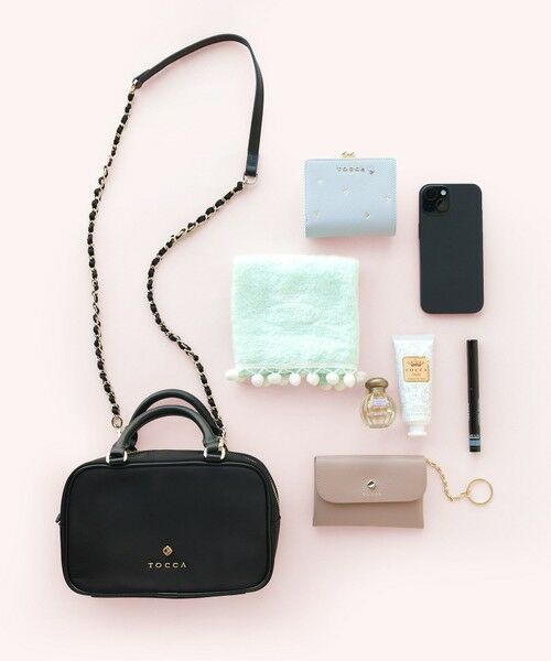 TOCCA / トッカ ショルダーバッグ | 【八木アリサさん着用】WITH CLARISSE 2WAY NYLONBAG ミニボストンバッグ | 詳細1