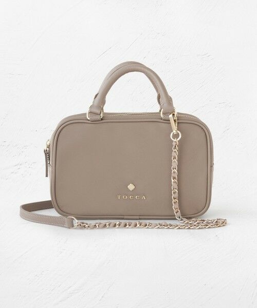 TOCCA / トッカ ショルダーバッグ | 【撥水】WITH CLARISSE 2WAY NYLONBAG ミニボストンバッグ | 詳細9