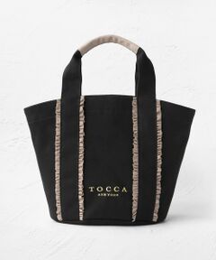 TOCCA / トッカ トートバッグ | 【八木アリサさん着用】TRILL TRIM CANVASTOTE キャンバストートバッグ