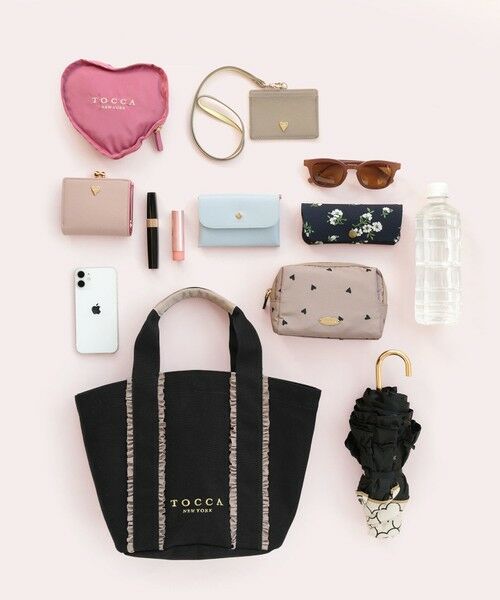 TOCCA / トッカ トートバッグ | 【八木アリサさん着用】TRILL TRIM CANVASTOTE キャンバストートバッグ | 詳細5