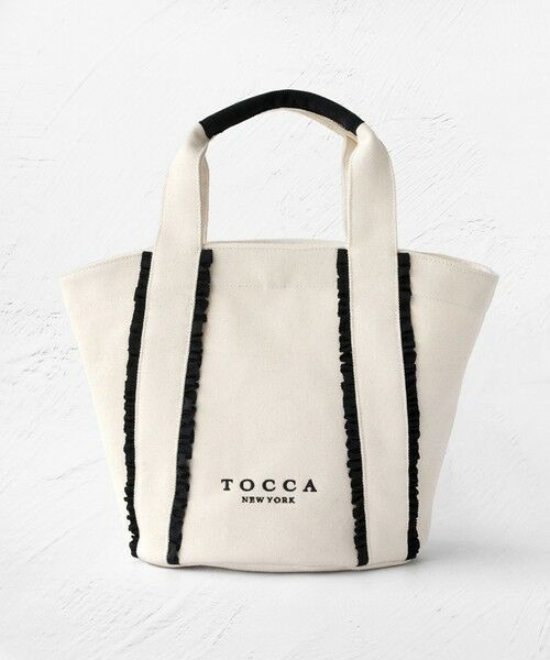 TOCCA / トッカ トートバッグ | 【八木アリサさん着用】TRILL TRIM CANVASTOTE キャンバストートバッグ | 詳細8