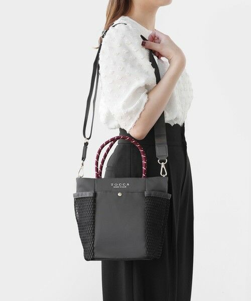 TOCCA / トッカ ショルダーバッグ | 【WEB＆一部店舗限定・環境にやさしい素材】PESCA BAG ナイロンバッグ | 詳細10