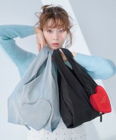 TOCCA / トッカ エコバッグ | 【八木アリサさん着用】【WEB＆一部店舗限定・A4サイズ対応】AVEC CUORE ECOBAG エコバッグ