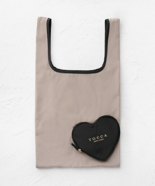 TOCCA / トッカ エコバッグ | 【八木アリサさん着用】【WEB＆一部店舗限定・A4サイズ対応】AVEC CUORE ECOBAG エコバッグ | 詳細1