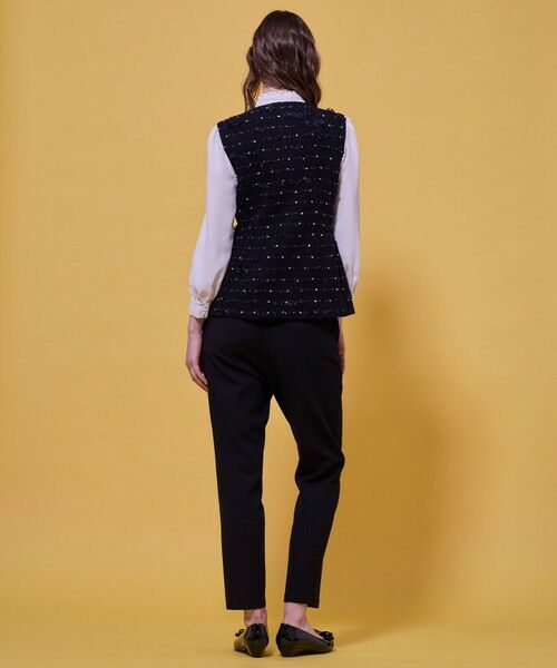 TOCCA / トッカ ノーカラージャケット | 【八木アリサさん着用】【消臭】FLOWER HIDE AND SEEK ジレ | 詳細1