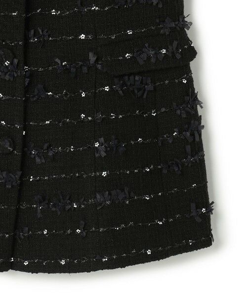 TOCCA / トッカ ノーカラージャケット | 【八木アリサさん着用】【消臭】FLOWER HIDE AND SEEK ジレ | 詳細8