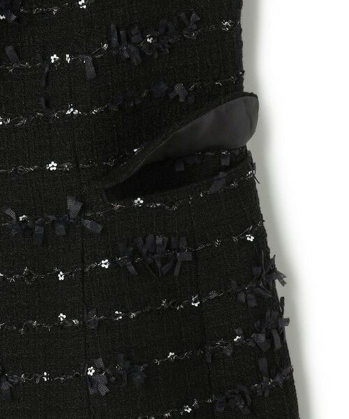 TOCCA / トッカ ノーカラージャケット | 【八木アリサさん着用】【消臭】FLOWER HIDE AND SEEK ジレ | 詳細9