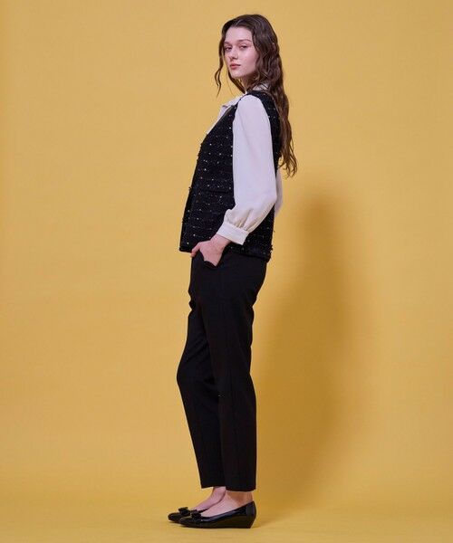 TOCCA / トッカ ノーカラージャケット | 【八木アリサさん着用】【消臭】FLOWER HIDE AND SEEK ジレ | 詳細3