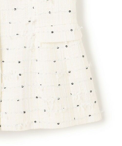 TOCCA / トッカ ノーカラージャケット | 【八木アリサさん着用】【消臭】FLOWER HIDE AND SEEK ジレ | 詳細23