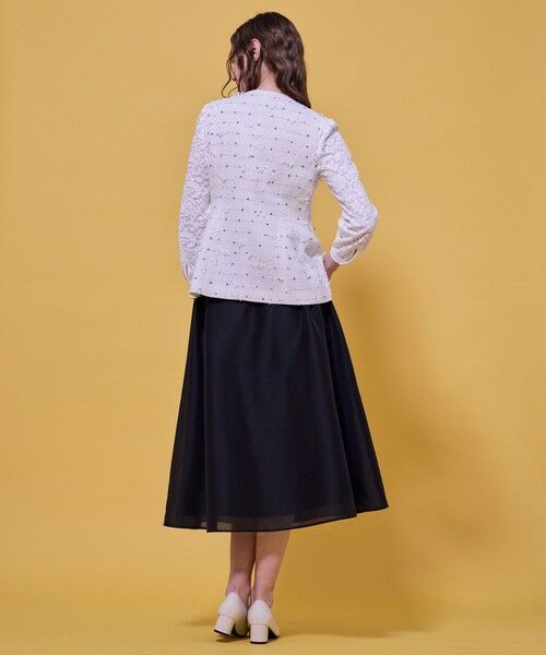 TOCCA / トッカ ノーカラージャケット | 【八木アリサさん着用】【消臭】FLOWER HIDE AND SEEK ジレ | 詳細14