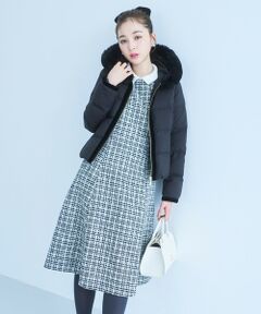 TOCCA / トッカ ロング・マキシ丈ワンピース | 【洗える・消臭】 TWEED BLOSSOM ドレス