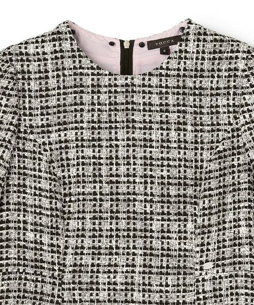 TOCCA / トッカ ロング・マキシ丈ワンピース | 【洗える・消臭】 TWEED BLOSSOM ドレス | 詳細26