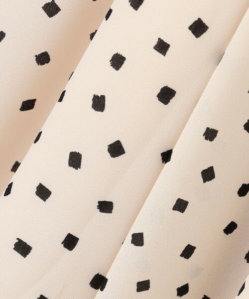 TOCCA / トッカ ロング・マキシ丈ワンピース | 【chayさん・八木アリサさん着用】PROMISE RIBBON ROSETTE ドット柄ドレス | 詳細15