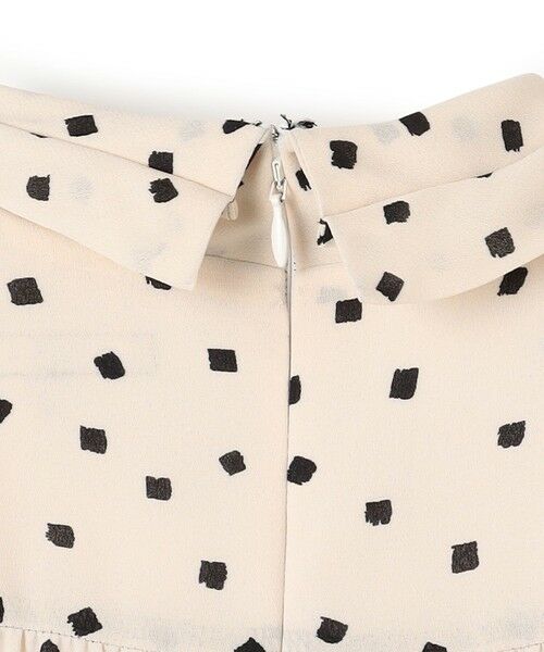 TOCCA / トッカ ロング・マキシ丈ワンピース | 【八木アリサさん着用】【消臭】PROMISE RIBBON ROSETTE ドット柄ドレス | 詳細5