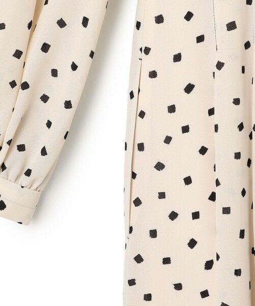 TOCCA / トッカ ロング・マキシ丈ワンピース | 【八木アリサさん着用】【消臭】PROMISE RIBBON ROSETTE ドット柄ドレス | 詳細7