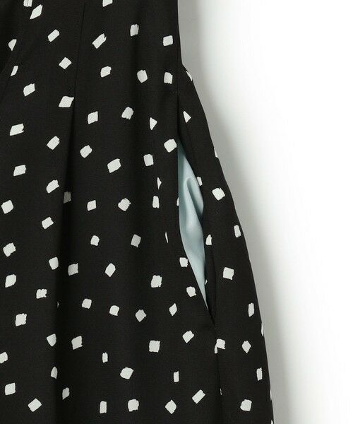 TOCCA / トッカ ロング・マキシ丈ワンピース | 【八木アリサさん着用】【消臭】PROMISE RIBBON ROSETTE ドット柄ドレス | 詳細13