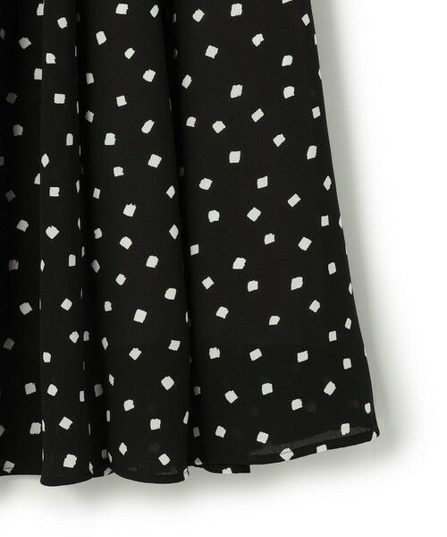 TOCCA / トッカ ロング・マキシ丈ワンピース | 【八木アリサさん着用】【消臭】PROMISE RIBBON ROSETTE ドット柄ドレス | 詳細14