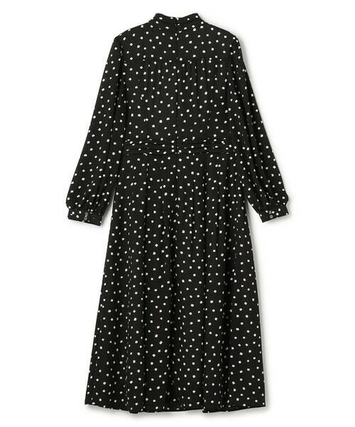 TOCCA / トッカ ロング・マキシ丈ワンピース | 【八木アリサさん着用】【消臭】PROMISE RIBBON ROSETTE ドット柄ドレス | 詳細15