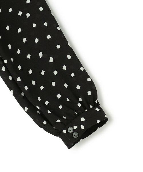 TOCCA / トッカ ロング・マキシ丈ワンピース | 【八木アリサさん着用】【消臭】PROMISE RIBBON ROSETTE ドット柄ドレス | 詳細17