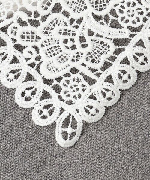 TOCCA / トッカ ロング・マキシ丈ワンピース | 【八木アリサさん着用】【WEB限定カラーあり・消臭】SWEET TEA TIME LACE ドレス | 詳細10