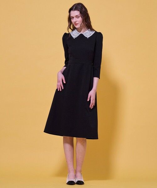 TOCCA / トッカ ロング・マキシ丈ワンピース | 【八木アリサさん着用】【WEB限定カラーあり・消臭】SWEET TEA TIME LACE ドレス | 詳細21