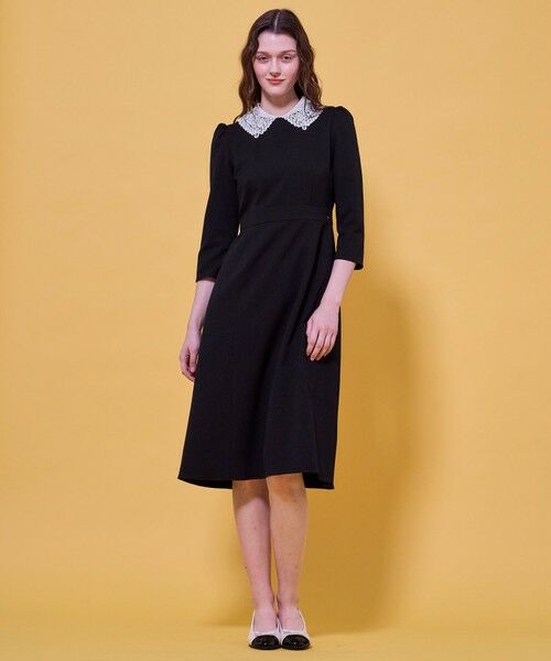 TOCCA / トッカ ロング・マキシ丈ワンピース | 【宮本茉由さん・八木アリサさん着用】【WEB限定カラーあり・消臭】SWEET TEA TIME LACE ドレス | 詳細24