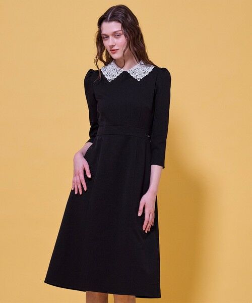 TOCCA / トッカ ロング・マキシ丈ワンピース | 【宮本茉由さん・八木アリサさん着用】【WEB限定カラーあり・消臭】SWEET TEA TIME LACE ドレス | 詳細23