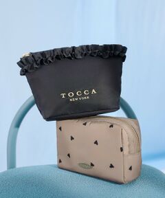 TOCCA / トッカ ポーチ | 【撥水】FRILL GARLAND NYLON POUCH ポーチ