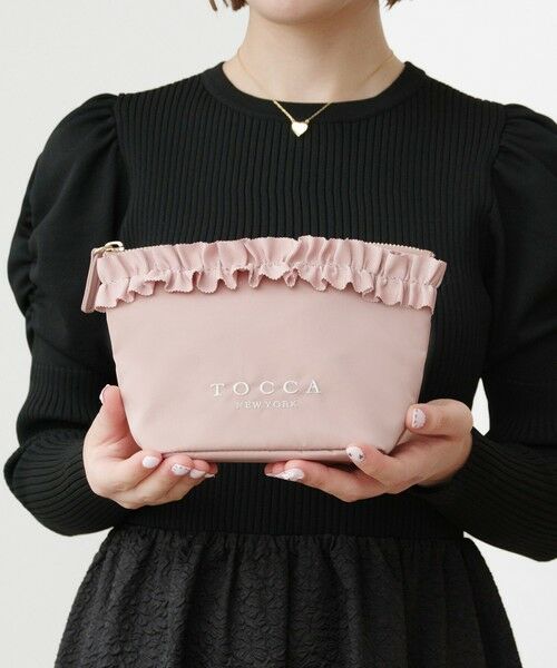 TOCCA / トッカ ポーチ | 【撥水】FRILL GARLAND NYLON POUCH ポーチ | 詳細6